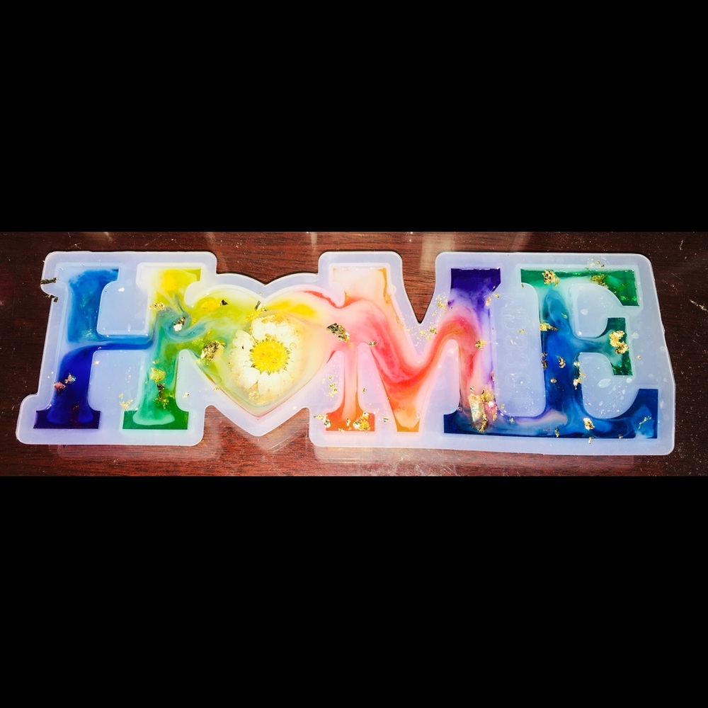 Rainbow home sign